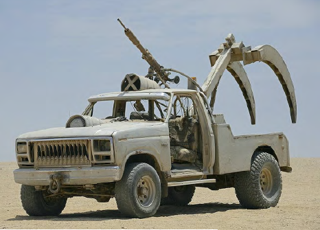 SABRE TOOTH: F250 CLAW CAR from Mad Max Fury Road