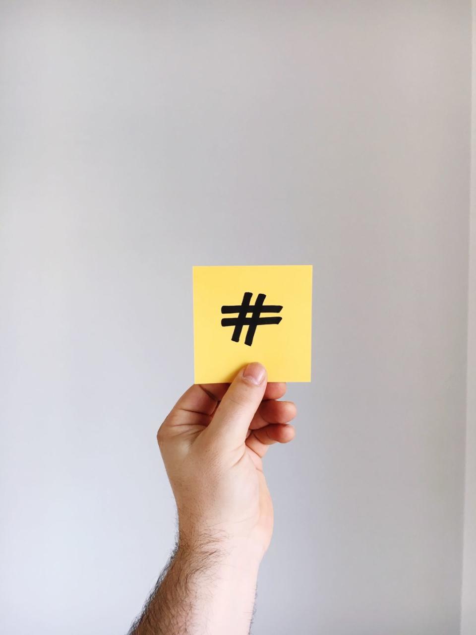 The hashtag symbol is technically called an octothorpe.