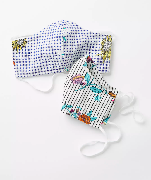 Amadi Around-The-Head Reusable Face Masks (Photo via Anthropologie)