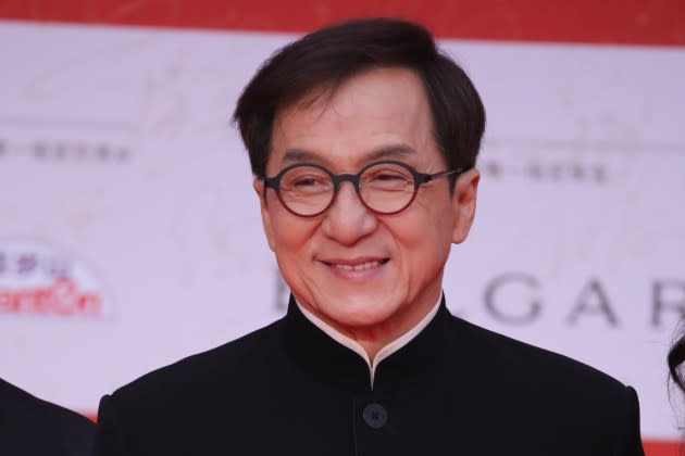 Jackie Chan at the 2023 Beijing International Film Festival. - Credit: VCG/Getty Images
