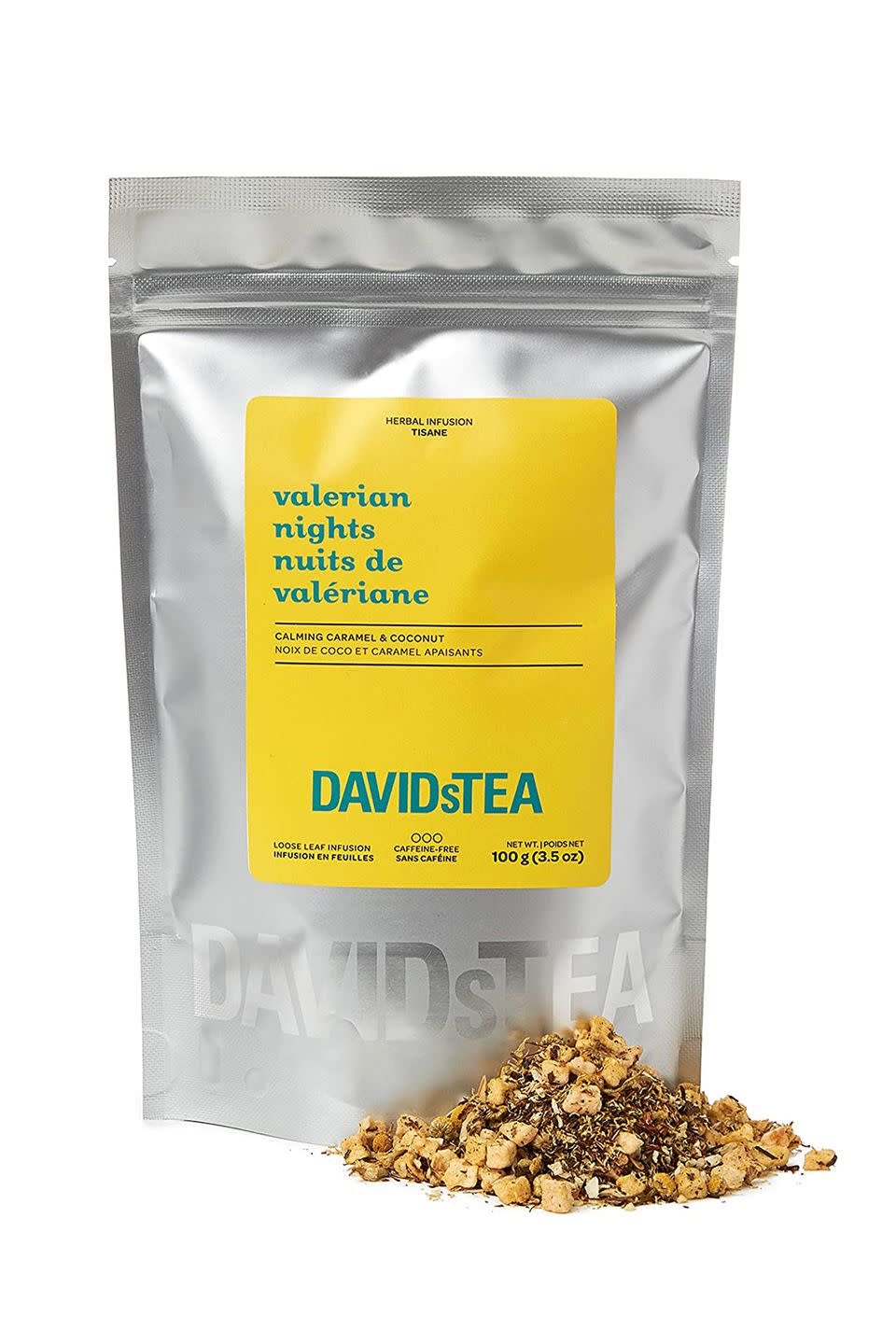 4) David's Tea Valerian Nights Loose Leaf Tea