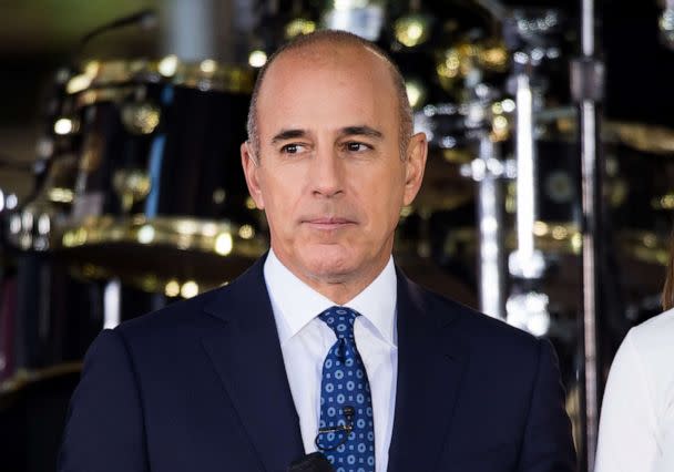 PHOTO: Matt Lauer attends NBC's 'Today' at Rockefeller Plaza, Sept. 29, 2017, in New York City. (Noam Galai/WireImage/Getty Images, FILE)