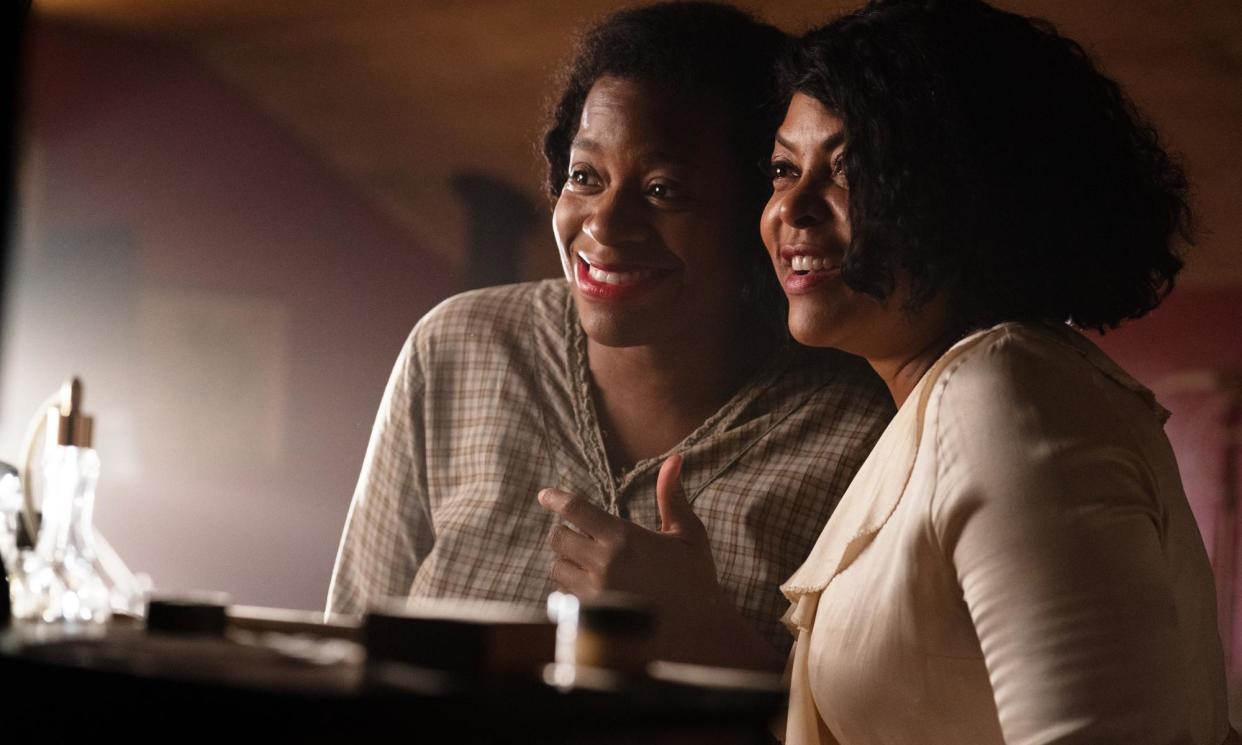 <span>Fantasia Barrino as Celie and Taraji P Henson as Shug Avery in The Color Purple.</span><span>Photograph: Ser Baffo/Warner Bros. Entertainment Inc. All Rights Reserved.</span>