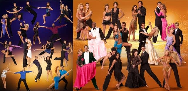 DWTS Casts of the past