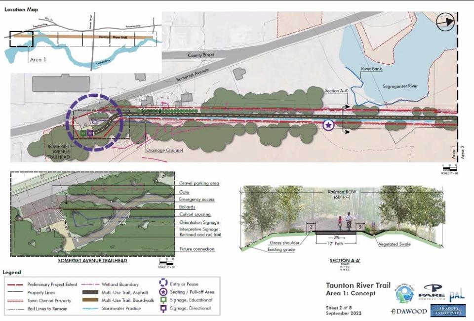 An example of the suggested changes for the Sweets Knoll State Park improvement project.