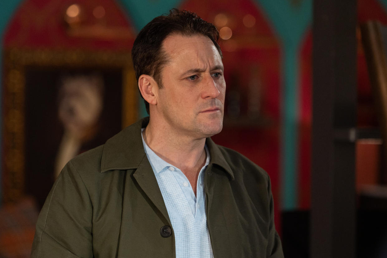  Tony Hutchinson learns the truth about his son Beau in tonight's Hollyoaks. . 
