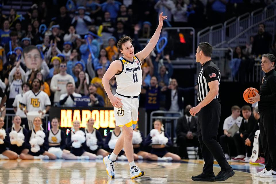 Tyler Kolek and the Marquette Golden Eagles begin NCAA Tournament play against Western Kentucky.