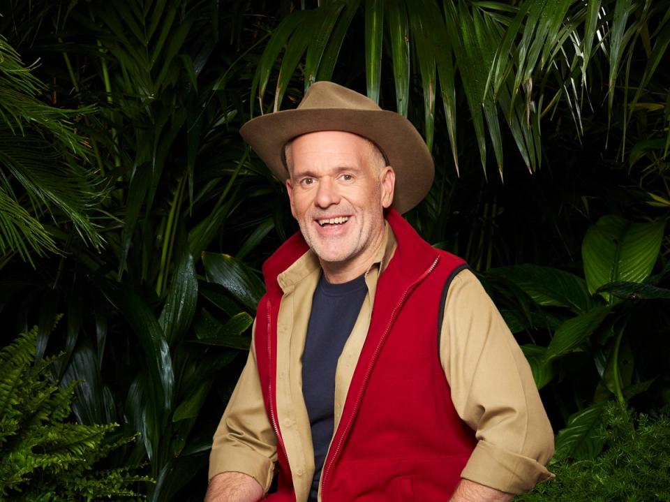 Chris Moyles on I’m a Celebrity 2022 (ITV)