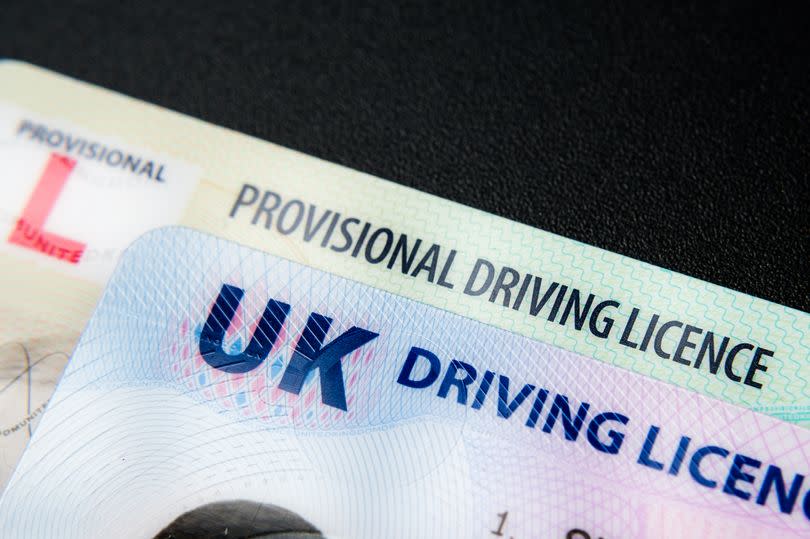 UK Driving Licence.