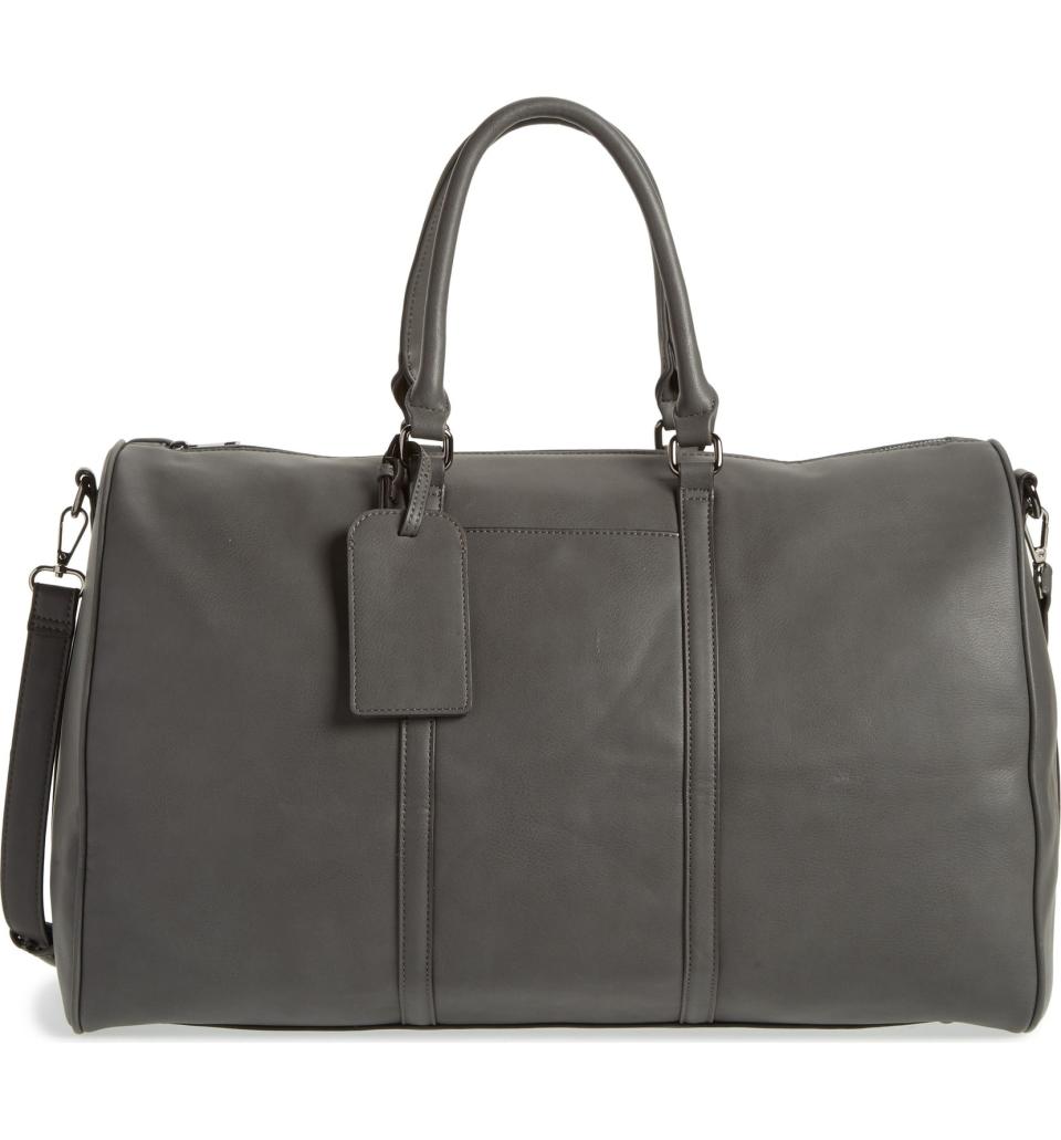 Sole Society 'Lacie' Faux Leather Duffel Bag, $85 $56.90, at Nordstrom