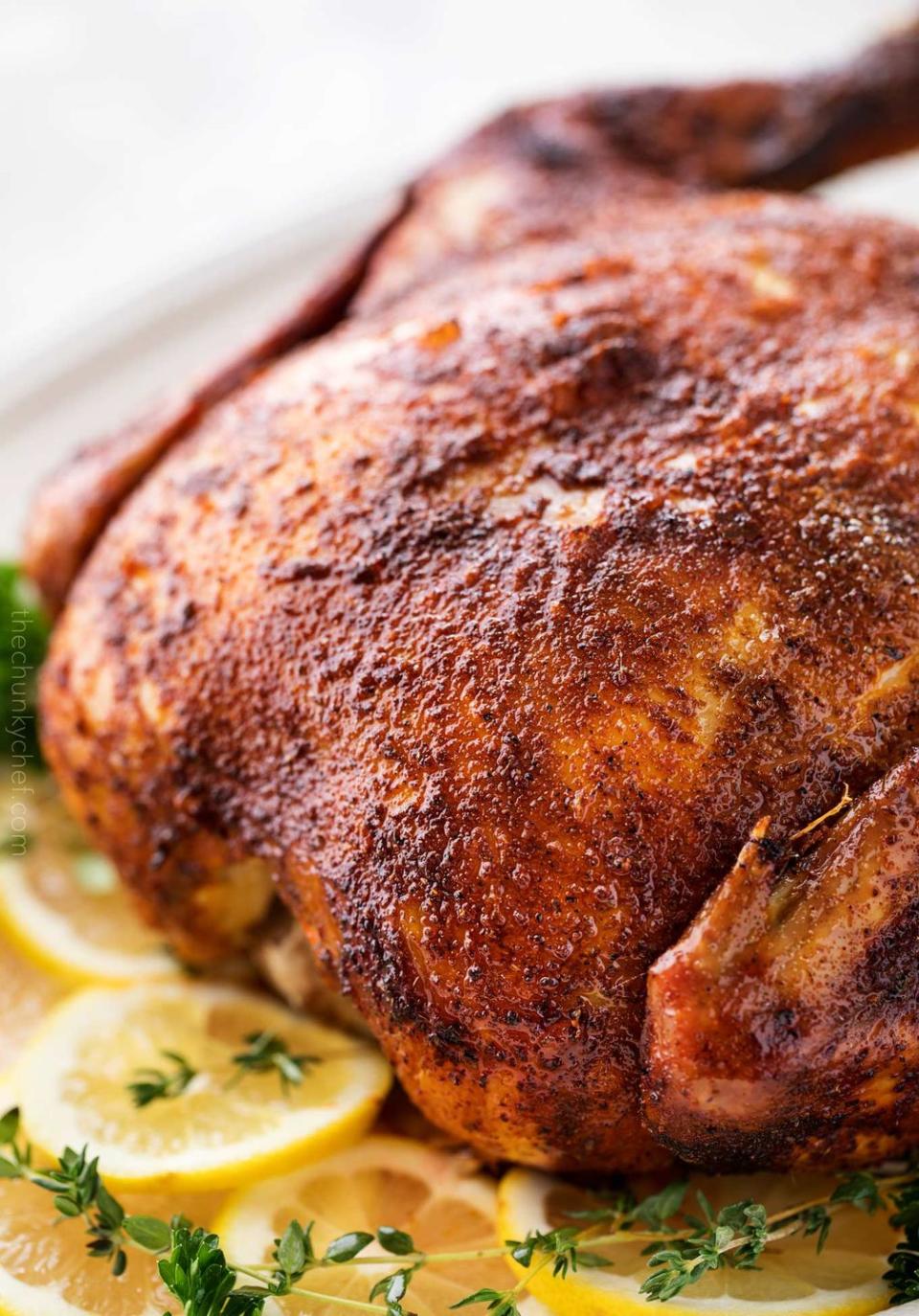 Slow Cooker Rotisserie Chicken