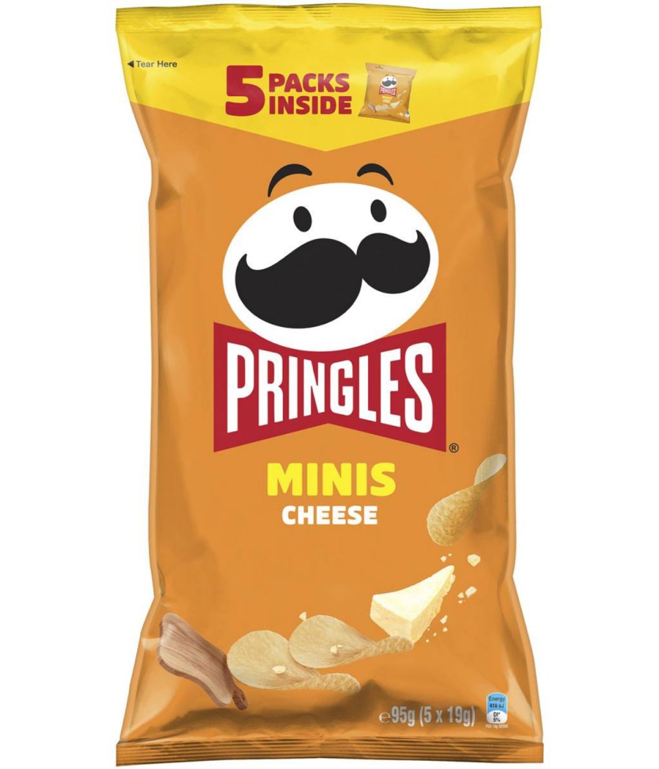 Pringles Minis Cheese Multipack 5 Pack from Woolworths