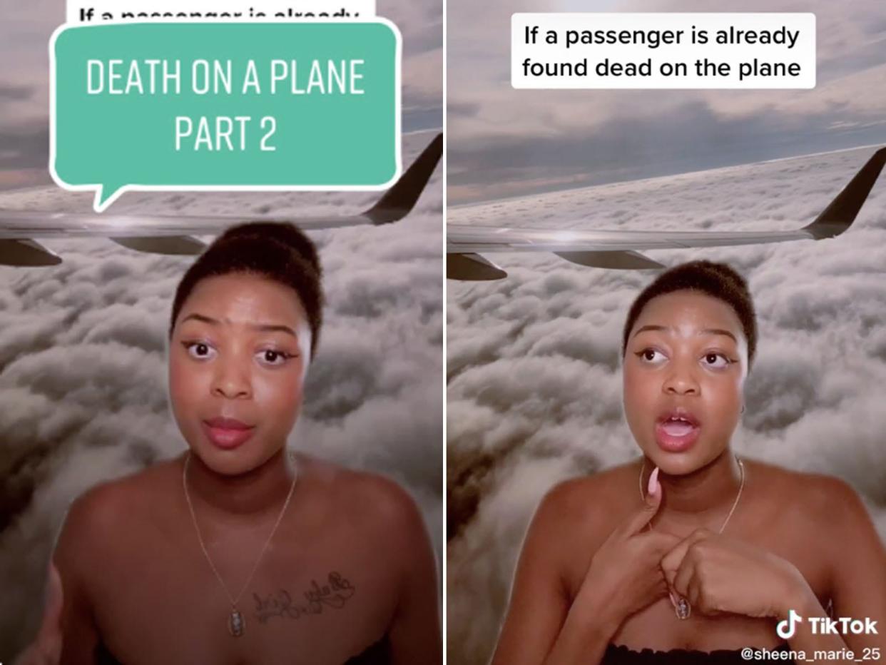 death on plane