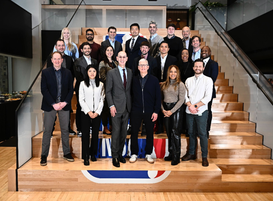 Tim Cook, Adam Silver and the NBA development team.