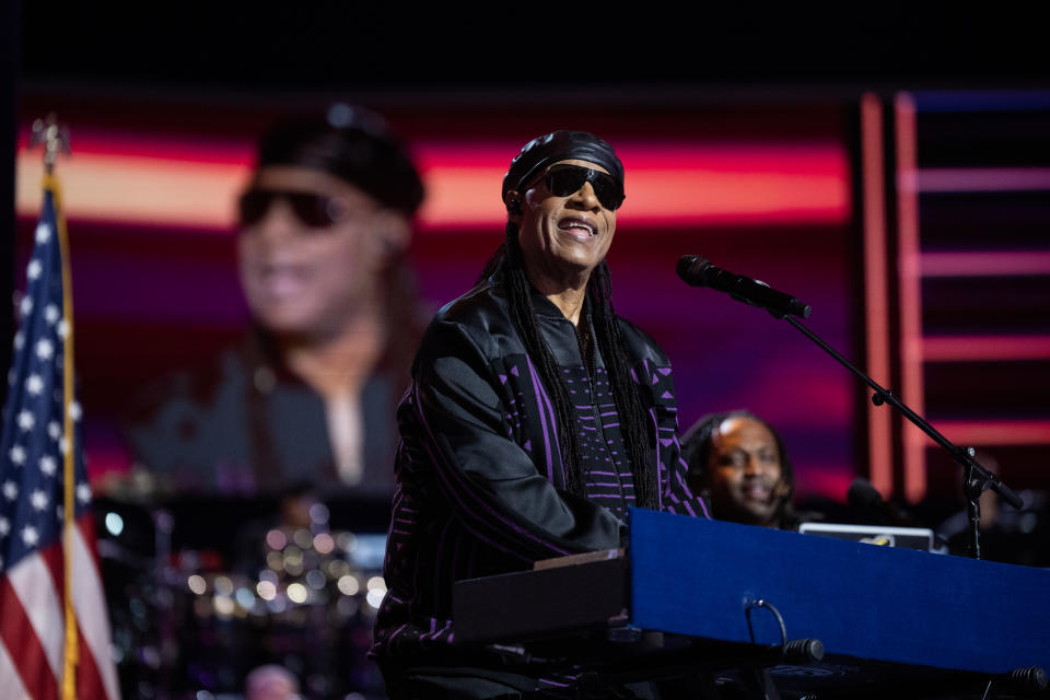 Stevie Wonder will perform on the third night of the Democratic National Convention at the United Center in Chicago on Wednesday.