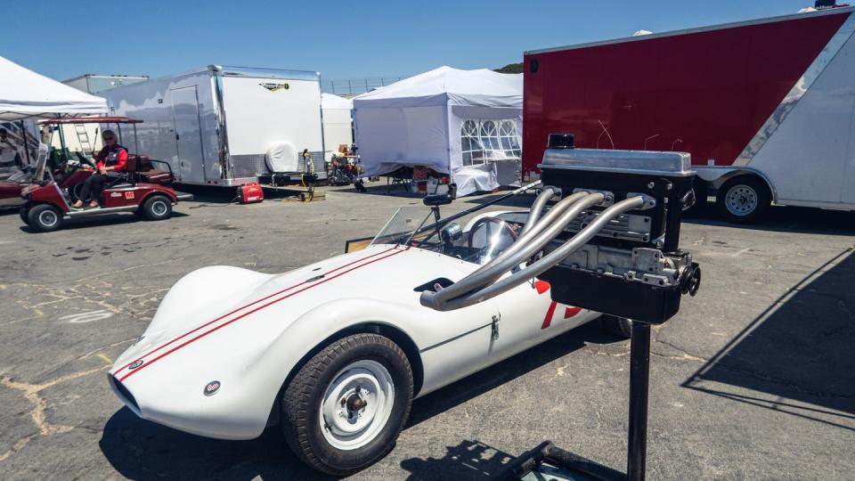 pebble beach cars at laguna seca