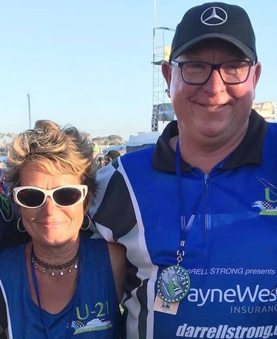 Vanessa and Darrell Strong are the new owners an unlimited hydroplane.
