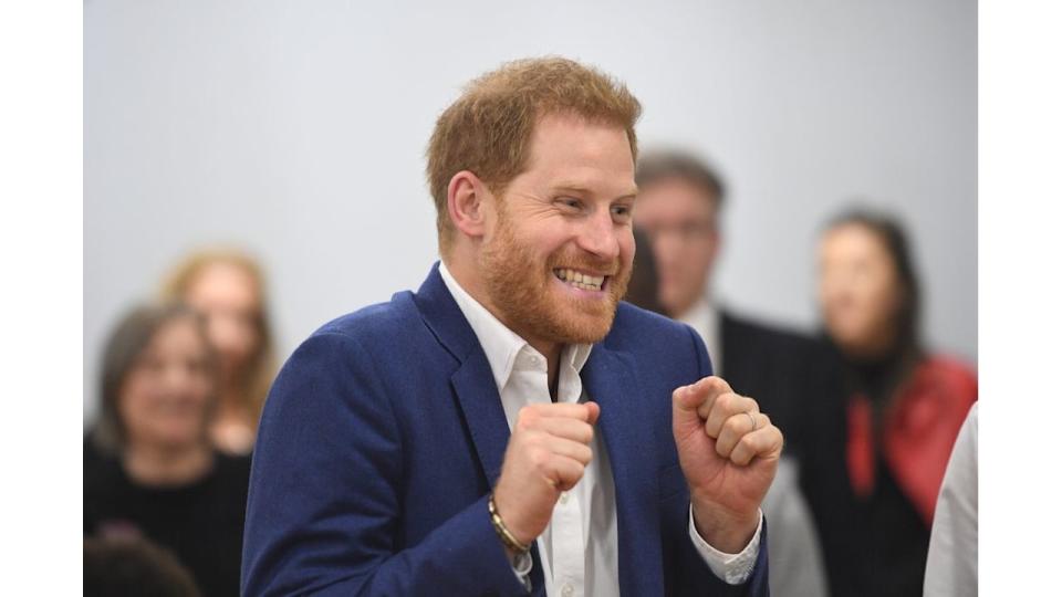 Prince Harry, Duke of Sussex during his visit to the Community Recording Studio in St Annâ€™s to mark World Mental Health Day on October 10, 2019 in Nottingham, United Kingdom