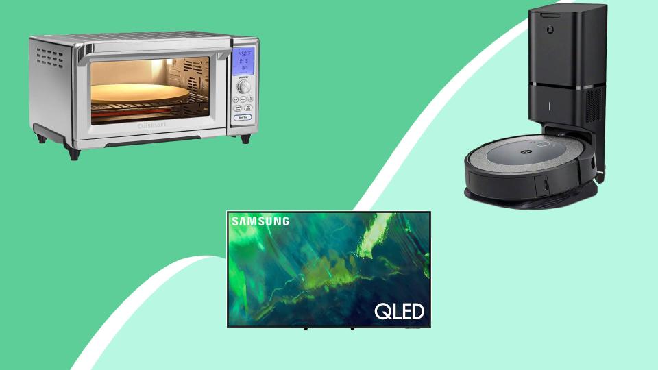 Kick off your weekend with Amazon deals on kitchen ovens, robot vacuums and more.