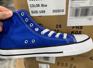 CBP Confiscates $314K Worth of Counterfeit Chuck Taylors From China