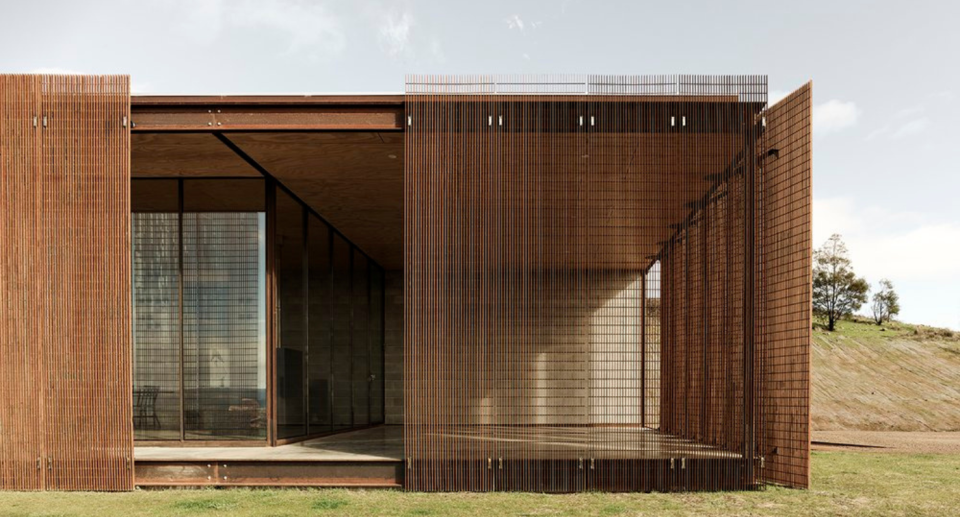 Mansfield House is an off-grid family home with the grit to withstand the extremes of its surrounding environment. Photo: James Boulton