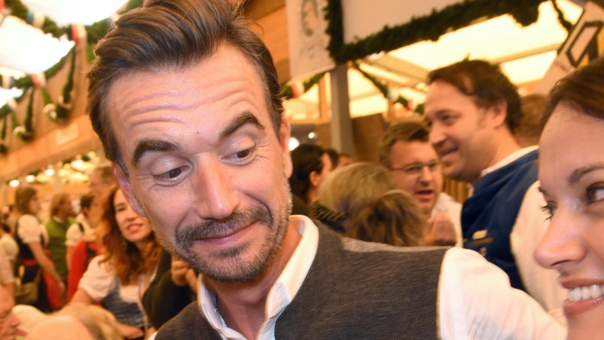 Florian Silbereisen im Schottenhamel Festzelt auf dem Oktoberfest. Foto: Ursula Düren