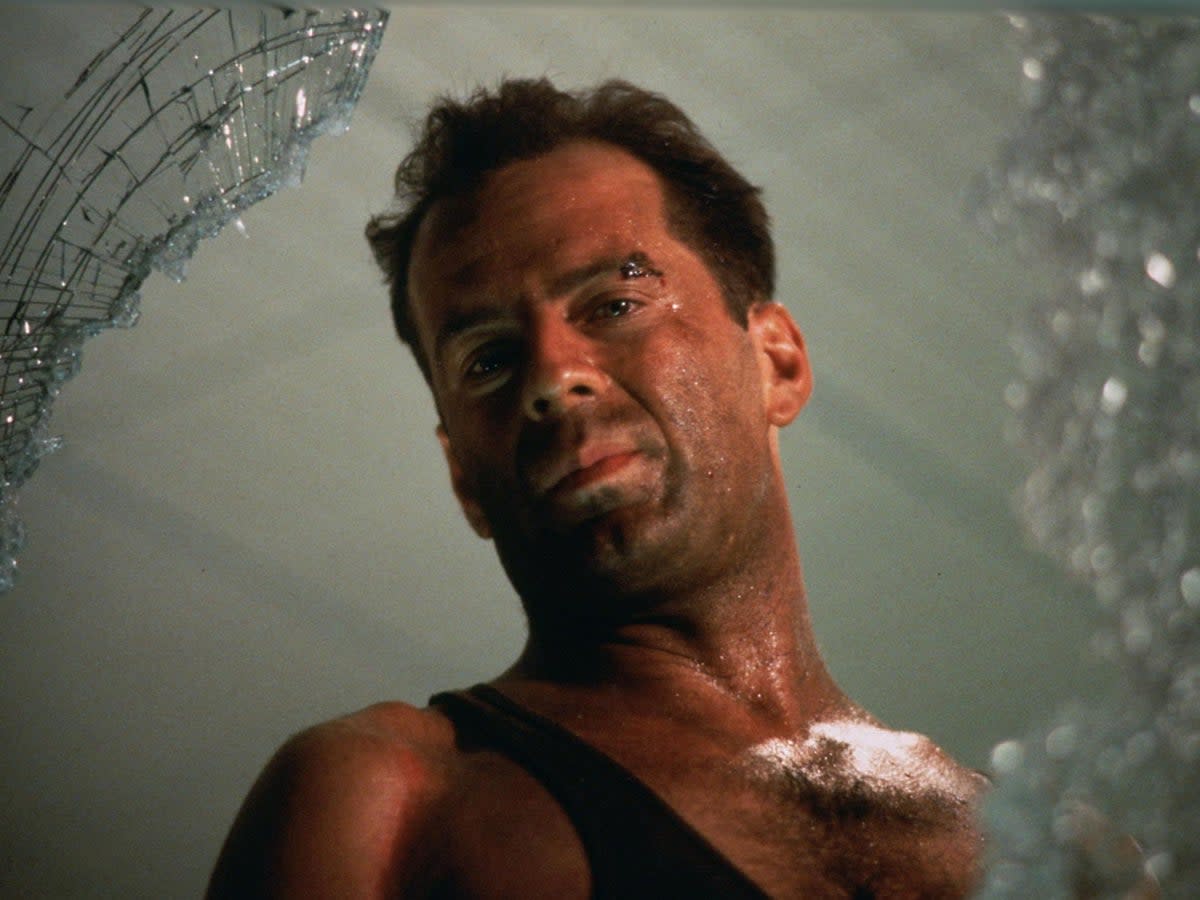 Bruce Willis in ‘Die Hard’  (Moviestore/Rex)