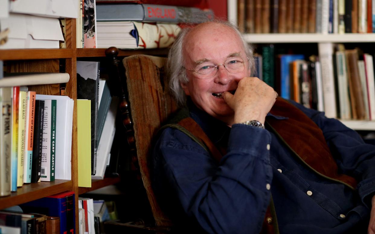 Philip Pullman is raising money for the Grenfell Tower families by pledging to auction off a name in his next book - Clara Molden for The Telegraph