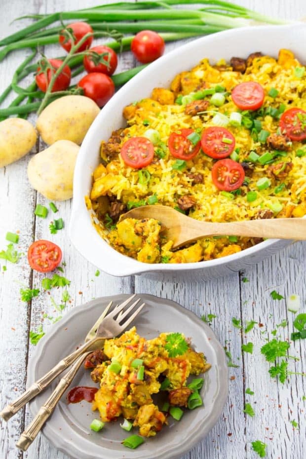 <p><a href="https://veganheaven.org/recipe/vegetarian-breakfast-casserole/" rel="nofollow noopener" target="_blank" data-ylk="slk:Vegan Heaven;elm:context_link;itc:0;sec:content-canvas" class="link ">Vegan Heaven</a></p>