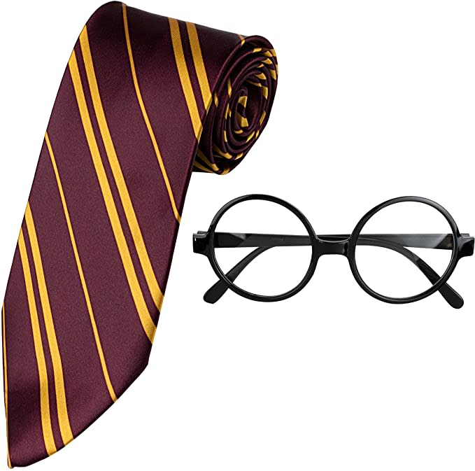 Wizard Tie and Glasses Set