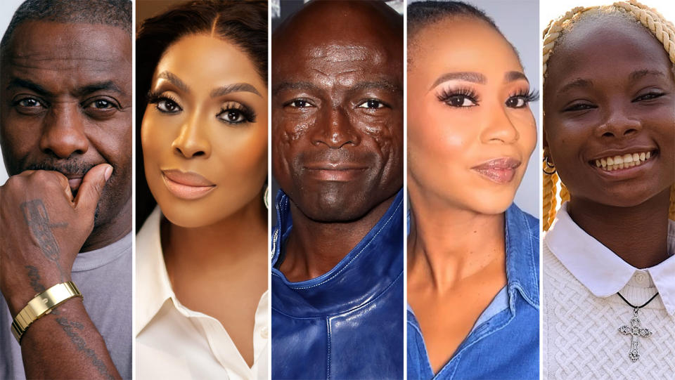 Idris Elba, Mo Abudu, Seal, Nse Ikpe-Etim & Constance Olatunde