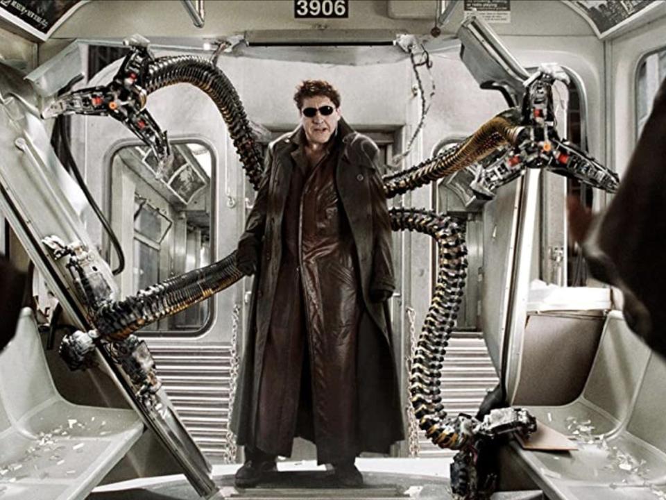 A photo of Dr. Octopus in "Spider-Man 2."