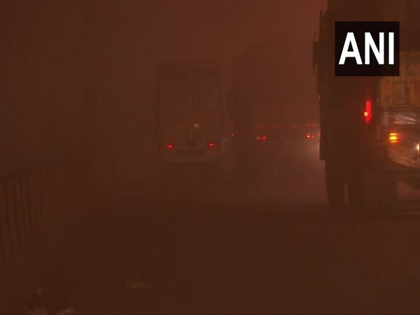 Visuals from Singhu border. (Phot/ANI)