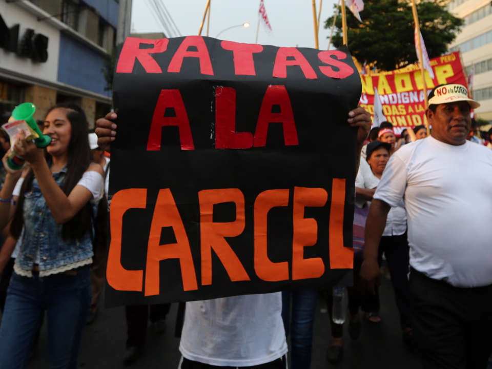 odebrecht protest peru