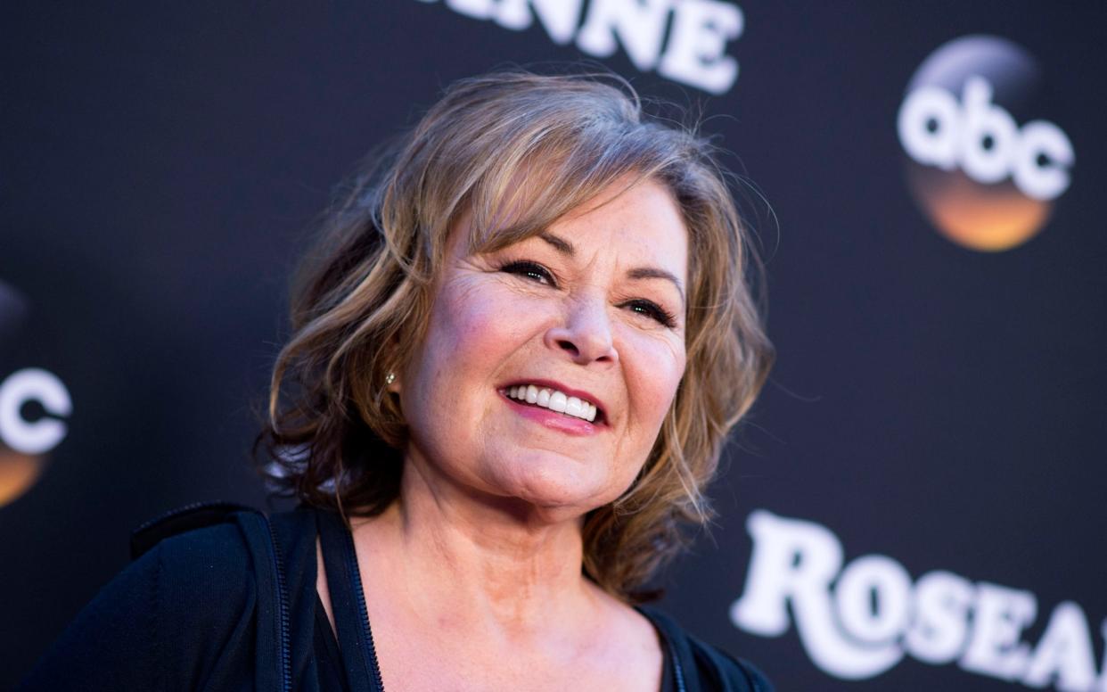 Roseanne Barr said she agreed to the settlement in order to save the jobs of 200 cast and crew members - AFP