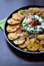 <p>Actual potatoes instead of potato chips? Don't mind if we do! </p><p><a href="http://cookingwithcurls.com/2014/03/05/irish-nachos/" rel="nofollow noopener" target="_blank" data-ylk="slk:Get the recipe from Cooking with Curls »;elm:context_link;itc:0;sec:content-canvas" class="link "><em>Get the recipe from Cooking with Curls »</em></a><br></p>