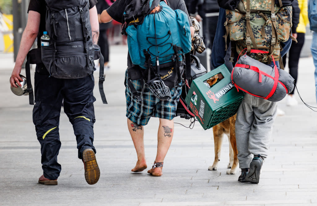 Die Punks sorgen immer noch für Aufregung auf Sylt, nun will man ihnen das Leben schwer machen. - Copyright: Getty Images