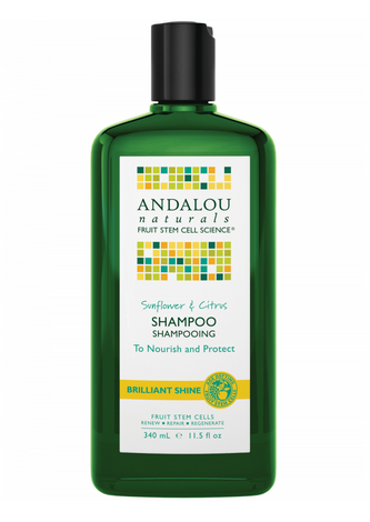 Andalou Sunflower and Citrus Brilliant Shine Shampoo