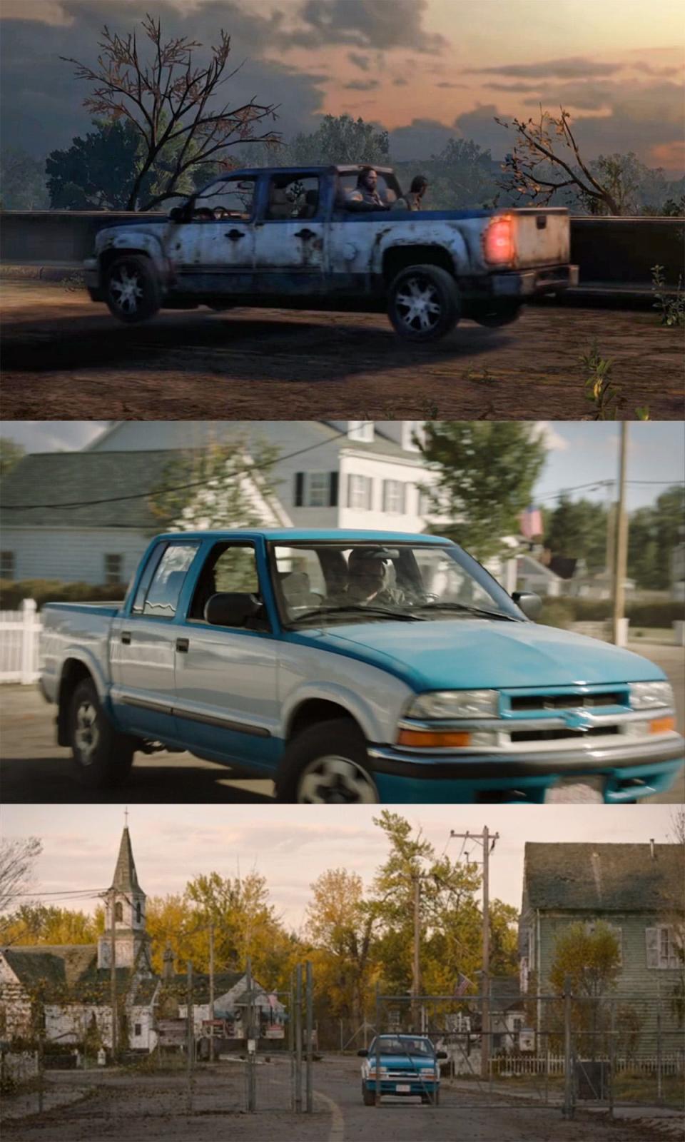 TLOU Truck in game vs show