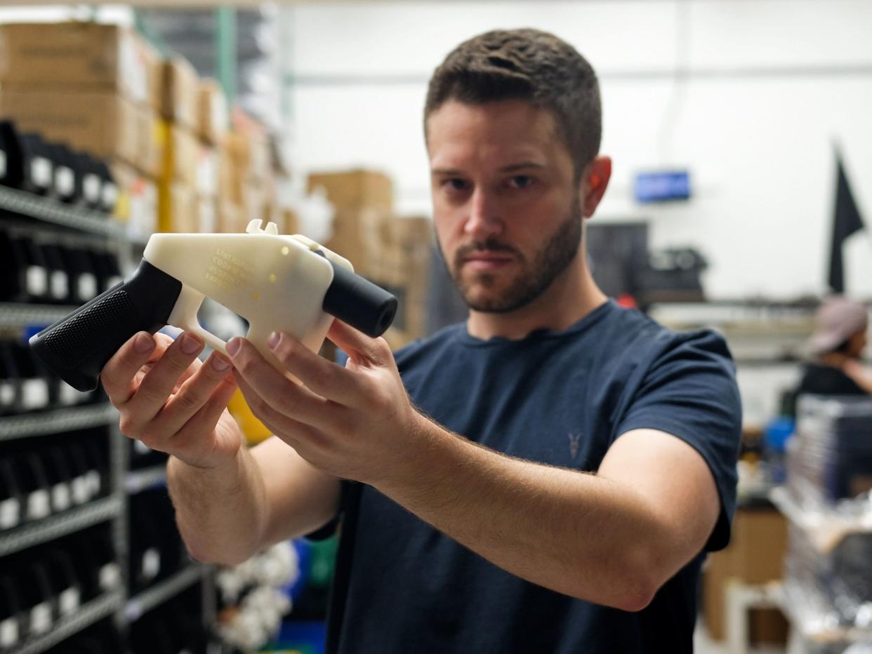 Cody Wilson says the ruling against his firm is ‘hysterical’: AFP/Getty Images