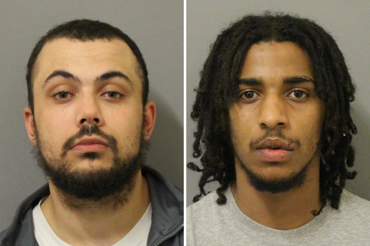 (L-R) Rio Burton Devine and Awadh Saleh were convicted at the Old Bailey on Thursday (Met police/ES composite)