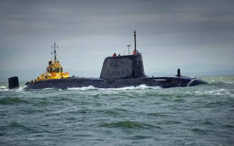 Royal Navy's new Astute submarines - Credit: PA