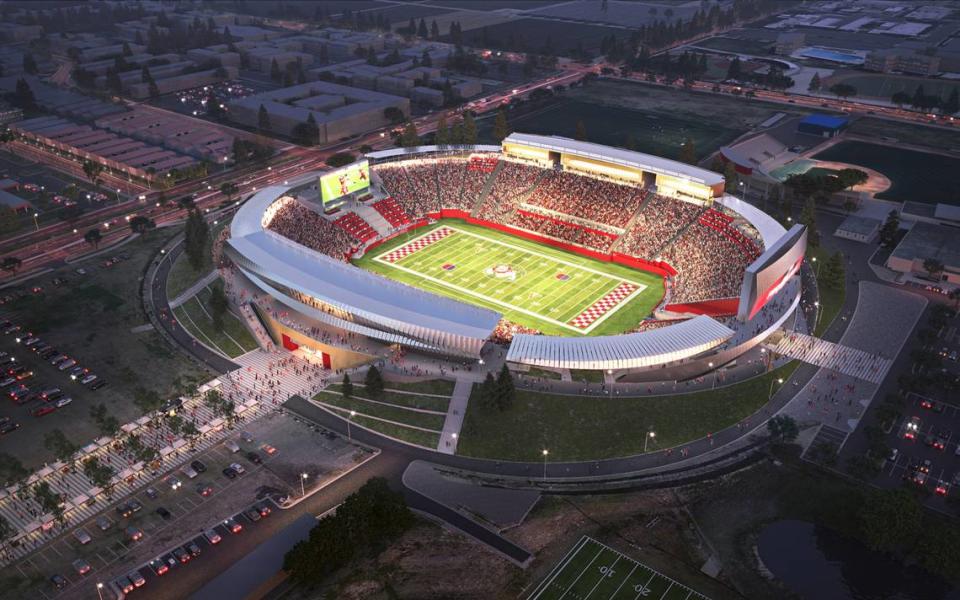 Fresno State unveiled its plan for the future of its athletics facilities including Valley Children’s Stadium.
