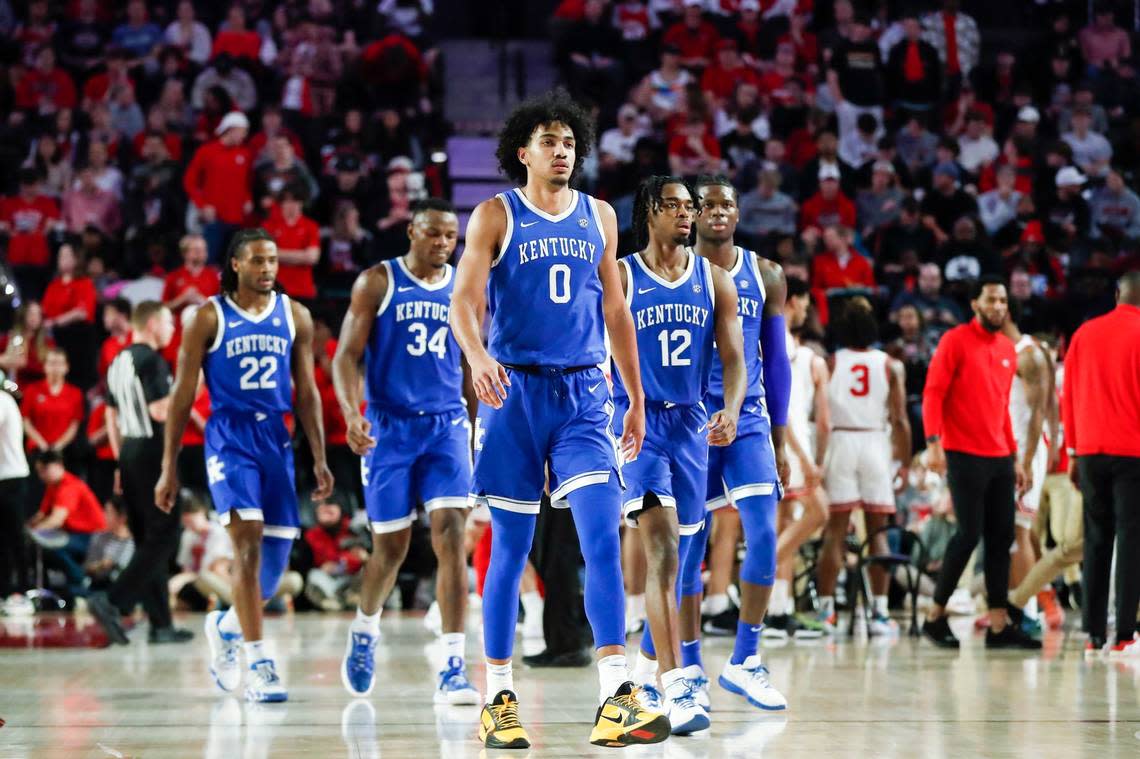 The Kentucky Wildcats are widely projected as a 7 seed in the NCAA Tournament on the eve of Selection Sunday.