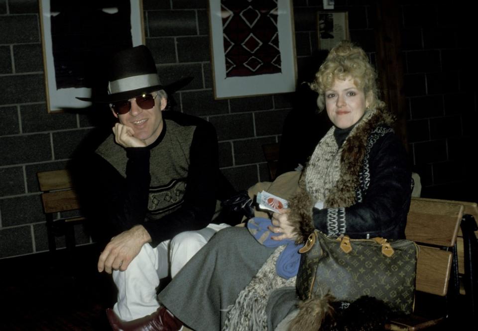 TBT: Steve Martin and Bernadette Peters