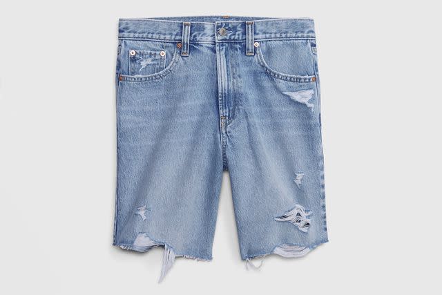 90s Loose Denim Shorts