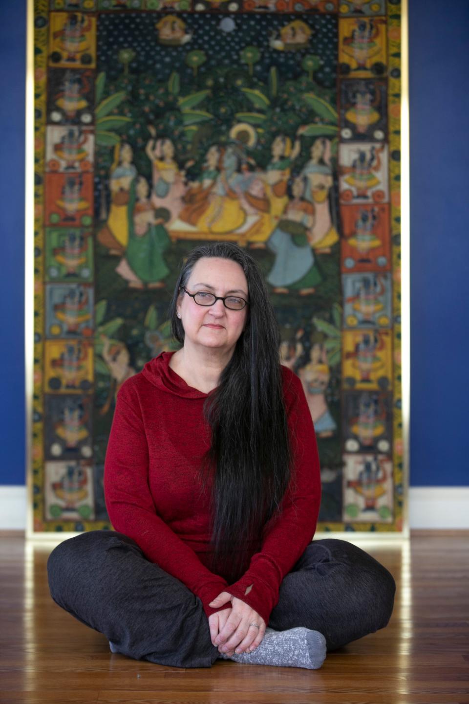 Blue Moon Yoga and Spiritual Center is a Shrewsbury-based business that provides yoga practice for its customers. Owner Eva Leobold is shown in the studio space.
Wednesday, March 29, 2023