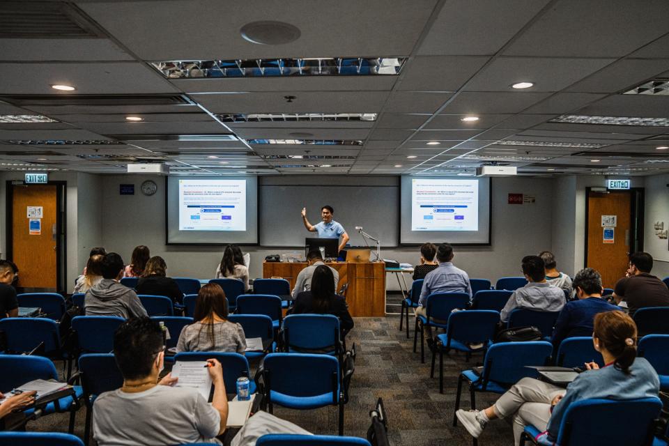 Family office management course at HKU School of Professional and Continuing Education, in Hong Kong. (Lam Yik/Bloomberg)