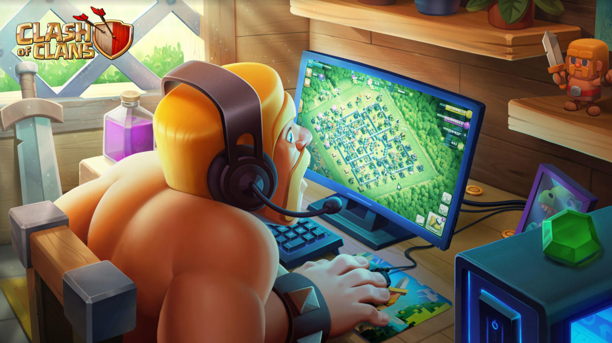  Supercell's mobile giant, Clash of Clans, is available now on PC. . 