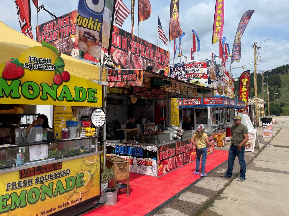 As the rally has evolved, dining options have expanded, including sirloin steak tips, to further entice attendees who want to try a variety of foods.